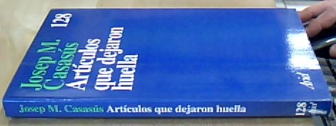 Bild des Verkufers fr Artculos que dejaron huella zum Verkauf von Librera La Candela