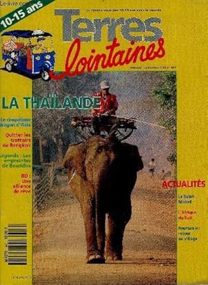 Image du vendeur pour Terres lointaines - septembre 1992 N443- La thailande, le 5eme dragon d'asie, quitter les trottoirs de bangkok, lgende : les empreintes de bouddha, bd une alliance de reve, entre bouddhisme et ordinateur, la route de l'opium, petite fille bidonvilles mis en vente par Le-Livre