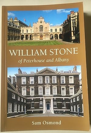 William Stone Of Peterhouse And Albany