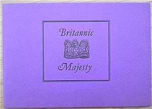 BRITANNIC MAJESTY A Set Of Woodengravings By Peter Forster