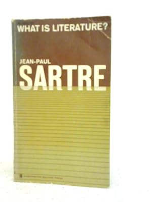 Seller image for What Is Literature? for sale by World of Rare Books