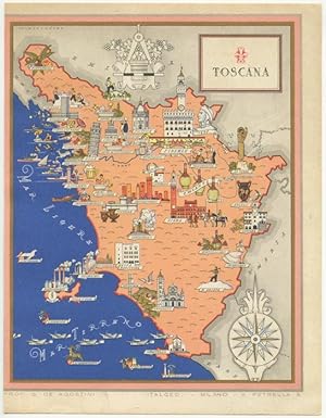 Seller image for Toscana. for sale by old imprints ABAA/ILAB