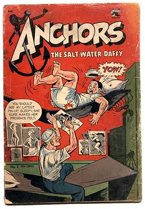 Anchor Andrews #2 1953- obscure golden age comic FR