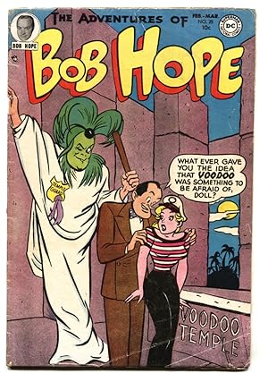 ADVENTURES OF BOB HOPE #25 1954-DC COMICS-VOO DOO VG