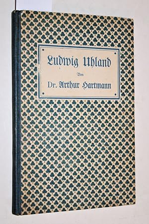 Seller image for Ludwig Uhland. Ein Volksbuch. for sale by Versandantiquariat Kerstin Daras