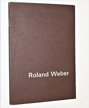 Bild des Verkufers fr Catalogue sur l oeuvre de Roland Weber. zum Verkauf von Versandantiquariat Kerstin Daras