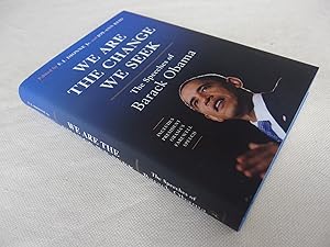 Bild des Verkufers fr We Are the Change We Seek: The Speeches of Barack Obama zum Verkauf von Nightshade Booksellers, IOBA member