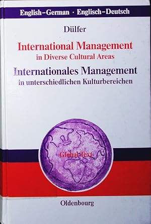 Immagine del venditore per Internationales Management in unterschiedlichen Kulturbereichen. mit Tabellen. venduto da Antiquariat Bookfarm