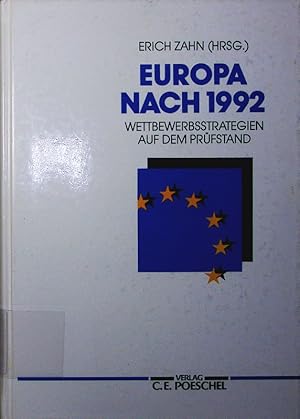 Imagen del vendedor de Europa nach 1992. Wettbewerbsstrategien auf dem Prfstand. a la venta por Antiquariat Bookfarm