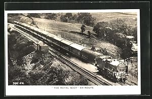 Bild des Verkufers fr Postcard Englische Eisenbahn The Royal Scot, en route zum Verkauf von Bartko-Reher