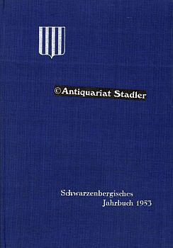 Schwarzenbergisches Jahrbuch 1953. Band XXX. (30).