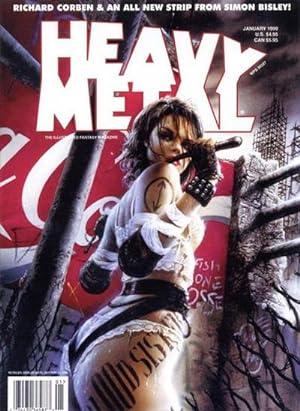 Seller image for HEAVY METAL January 1999 for sale by Fantastic Literature Limited