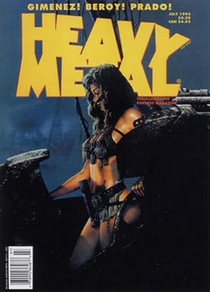 Seller image for HEAVY METAL July 1995 for sale by Fantastic Literature Limited