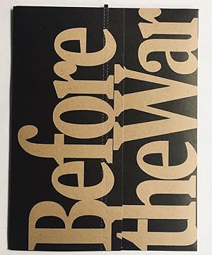 Seller image for Before the War for sale by Studio Bibliografico Marini