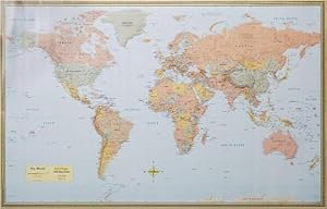 Seller image for World Map-Laminated for sale by AussieBookSeller