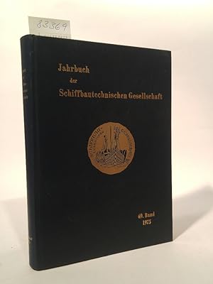 Image du vendeur pour Jahrbuch der Schiffbautechnischen Gesellschaft. 69. Band 1975 mis en vente par ANTIQUARIAT Franke BRUDDENBOOKS
