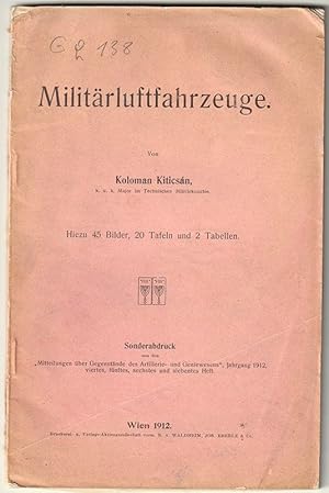 Militärluftfahrzeuge.