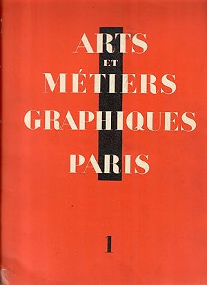 Arts et Metiers Graphiques 1 [with English summary]