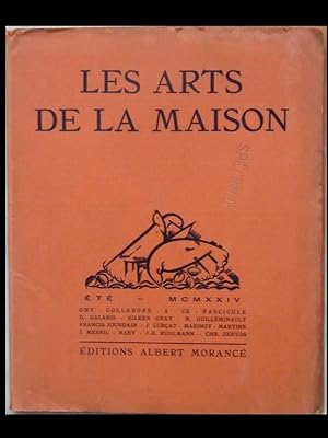 LES ARTS DE LA MAISON ETE 1924 - JOURDAIN, RUHLMANN, MARTINE, POIRET