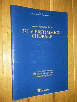 371 vierstimmige Choräle. Part 1 C Violin, Recorder, Piccolo, Flute, Oboe, C Trumpet