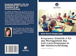 Seller image for Programm Didaktik II fr das Management des Lehr-Lern-Prozesses in der Hochschulbildung. for sale by moluna