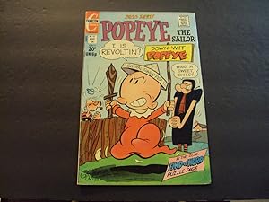 Popeye The Sailor Man #121 Bronze Age Charlton Comics