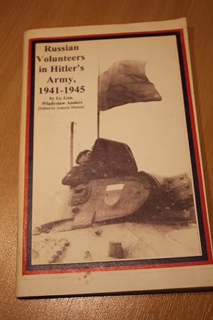 Imagen del vendedor de Russian Volunteers in Hitler's Army 1941 - 1945 a la venta por Orb's Community Bookshop