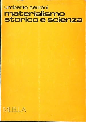 Bild des Verkufers fr Materialismo storico e scienza zum Verkauf von Librodifaccia