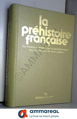 Image du vendeur pour Les Civilisations nolithiques et protohistoriques de la France (La Prhistoire franaise.) mis en vente par Ammareal