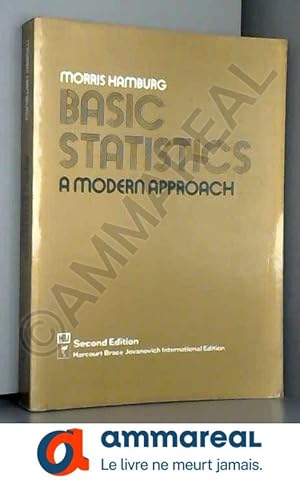 Imagen del vendedor de Basic Statistics: A Modern Approach a la venta por Ammareal