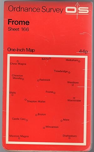 Ordnance Survey One-Inch Map Sheet 166 Frome