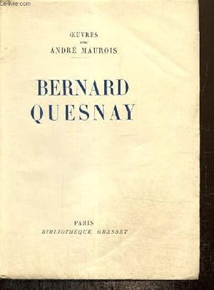 Bild des Verkufers fr Bernard Quesnay zum Verkauf von Le-Livre