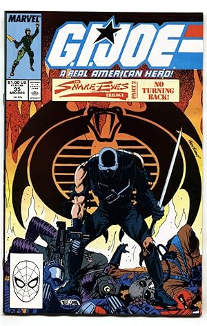 G.I. JOE #95 Snake Eyes issue Marvel comic book NM-