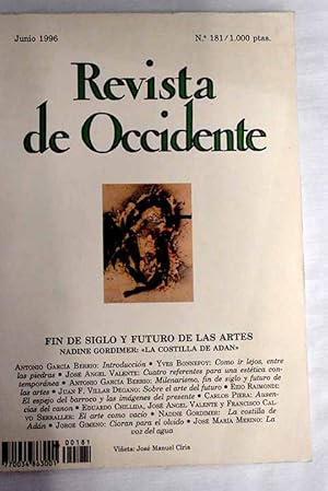 Immagine del venditore per Revista de Occidente, Ao 1996, n 181:: Como ir lejos, entre las piedras; Cuatro referentes para una esttica contempornea; Milenarismo, fin de siglo y futuro de las artes; Sobre el arte del futuro; El espejo del barroco y las imgenes del presente (modernidad y postmoderno); Ausencias del canon; El arte como vaco: Conversacin con Eduardo Chillida; La costilla de Adn; Cioran para el olvido; La voz del agua; La internacionalizacin del espaol; Ante la Silva; Veinticinco aos sin Stravinsky venduto da Alcan Libros