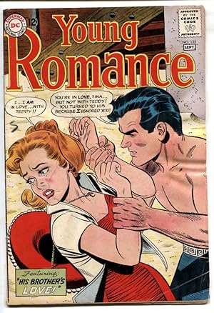 Young Romance #125 1963- 1st DC issue- violent cover G-