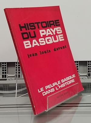 Image du vendeur pour Histoire du Pays Basque. Le peuple basque dans l'histoire mis en vente par Librera Dilogo