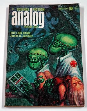 Seller image for ANALOG Science Fiction/ Science Fact: August, Aug. 1971 for sale by Preferred Books