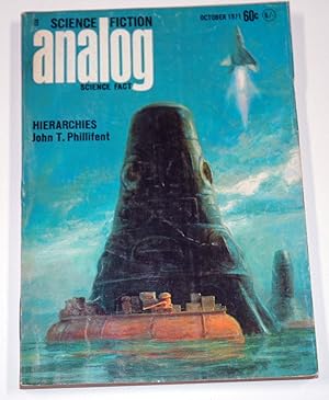 Bild des Verkufers fr Analog Science Fiction: October 1971 zum Verkauf von Preferred Books