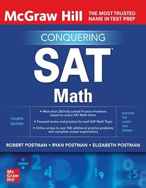 Seller image for McGraw-Hill Education Conquering SAT Math for sale by GreatBookPrices