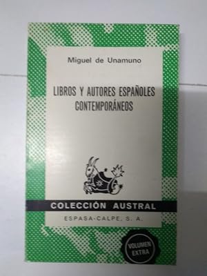 Imagen del vendedor de Libros y autores espaoles contemporneos a la venta por Libros Ambig