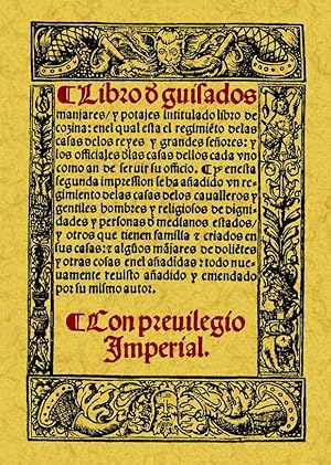 Imagen del vendedor de LIBRO DE GUISADOS, MANJARES Y POTAJES, INTITULADO LIBRO DE COZINA a la venta por Librera Maxtor