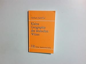 Imagen del vendedor de Kleine Geographie des deutschen Witzes. Mit einem Nachw. hrsg. von Helmuth Plessner / Kleine Vandenhoeck-Reihe ; 1009 a la venta por Antiquariat Buchhandel Daniel Viertel