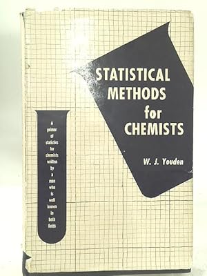 Seller image for Statistical Methods for Chemists for sale by World of Rare Books