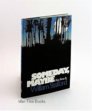 Seller image for Someday, Maybe: New Poems for sale by Idler Fine Books