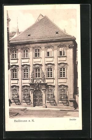 Image du vendeur pour Ansichtskarte Heilbronn a. N., Archiv, Fassade mis en vente par Bartko-Reher