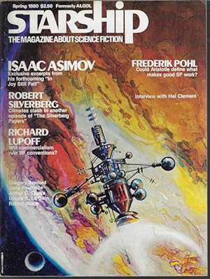 Bild des Verkufers fr STARSHIP (Formerly ALGOL); The Magazine About Science Fiction: Spring 1980 zum Verkauf von Books from the Crypt