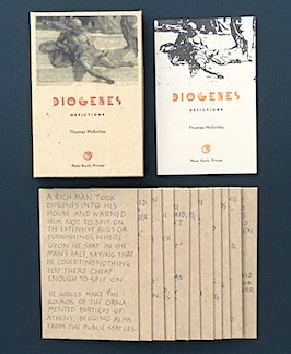 Bild des Verkufers fr Diogenes: Defictions. zum Verkauf von Jeff Maser, Bookseller - ABAA