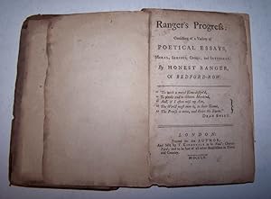 Seller image for RANGER'S PROGRESS consisting of a variety of poetical essays, moral, serious, comic, and satyrical for sale by Antiquarian Bookshop