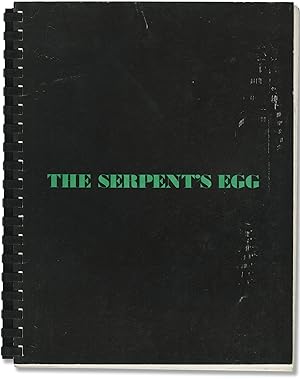 The Serpent's Egg (Original publicity manual for the 1977 film)