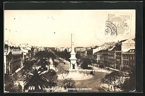 Seller image for Ansichtskarte Lisboa, Avenida da Liberdade for sale by Bartko-Reher